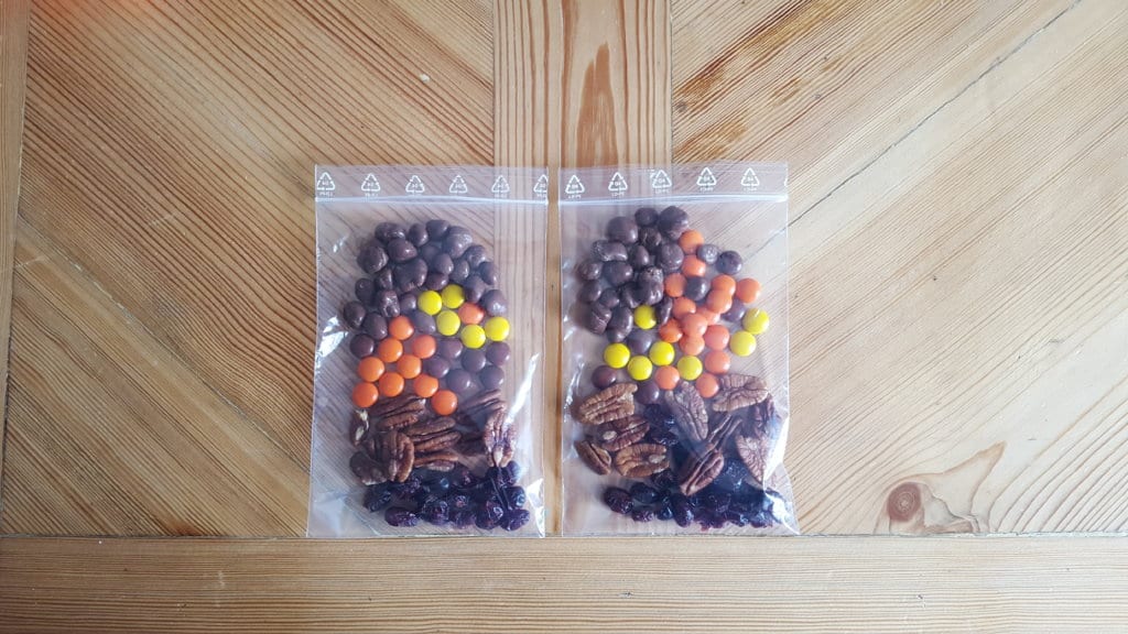 best hiking snacks home made trail mix