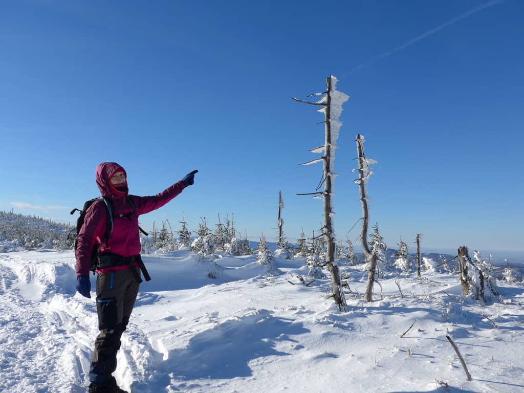 winter hiking clothes