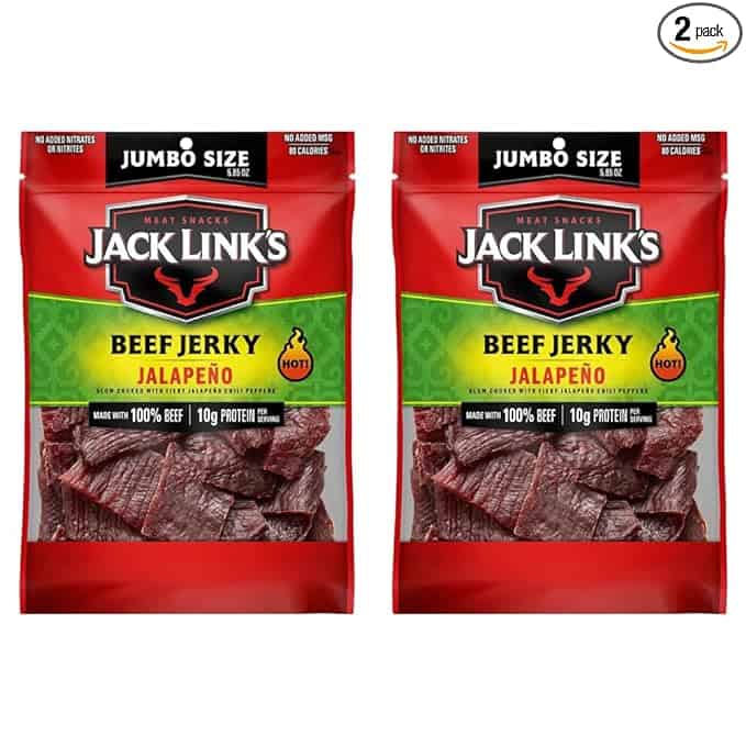 best hiking snacks jacks jerky