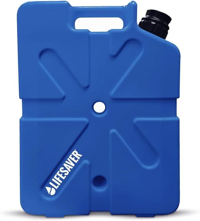 car camping essentials jerrycan container