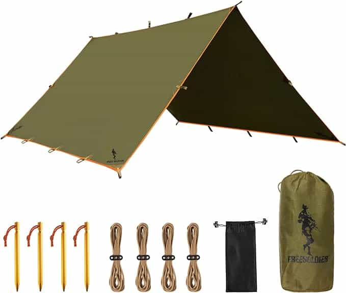 outdoor sleeping tarp