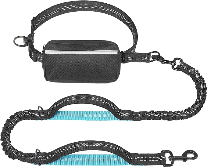 dog camping gear waist leash