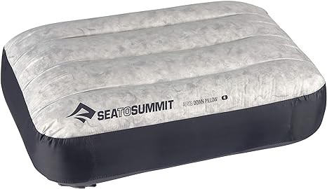 moar forgotten camping items Sea-to-Summit Aeros Down Pillow