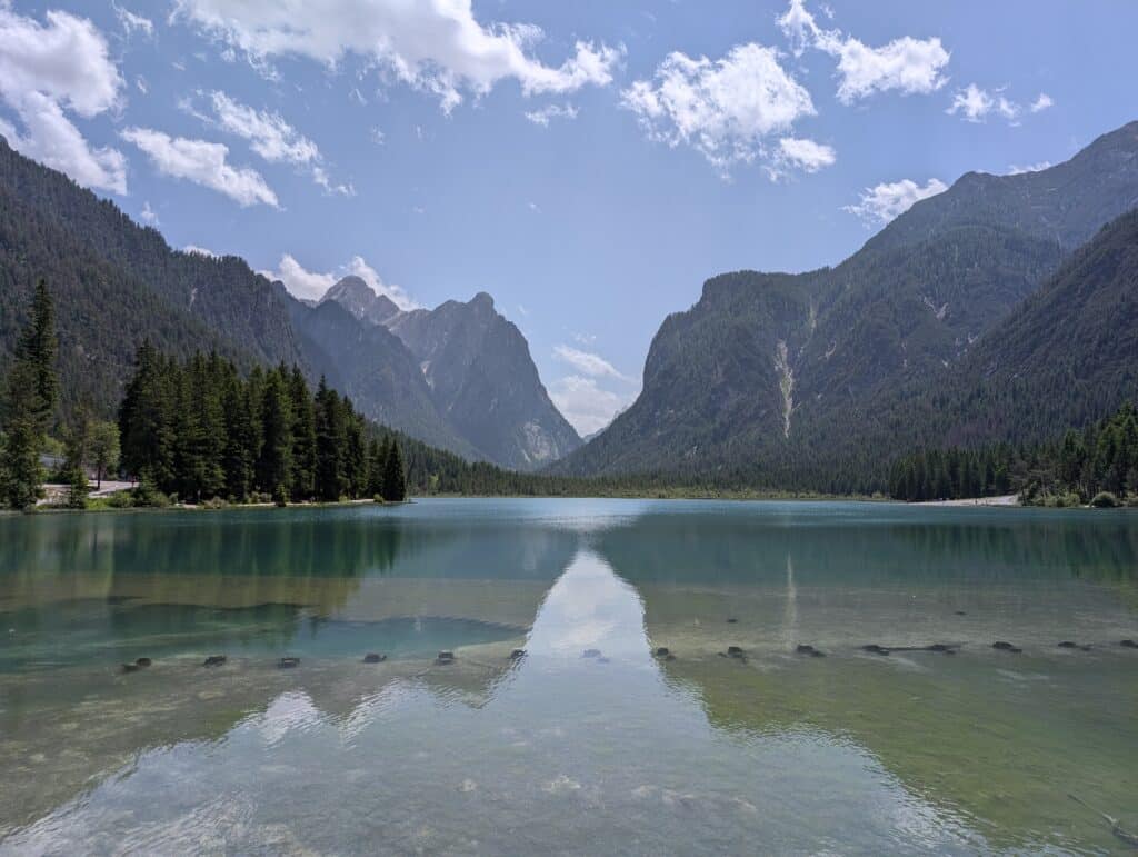 things to do in the dolomites lago dobbiaco