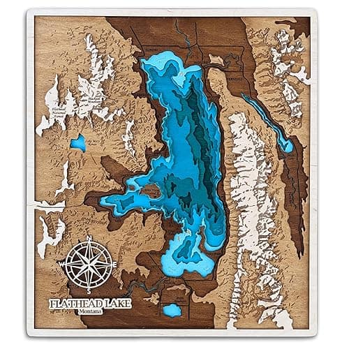 hiking gifts for her Custom Map