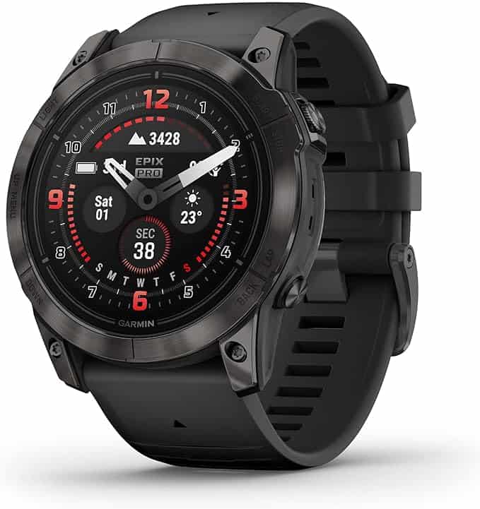 hiking gifts for her Garmin Epix Pro 51mm GPS watch