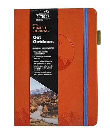 gifts for nature lovers Hiking Journal