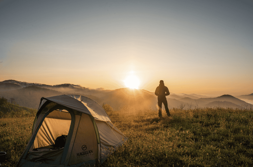 solo camping