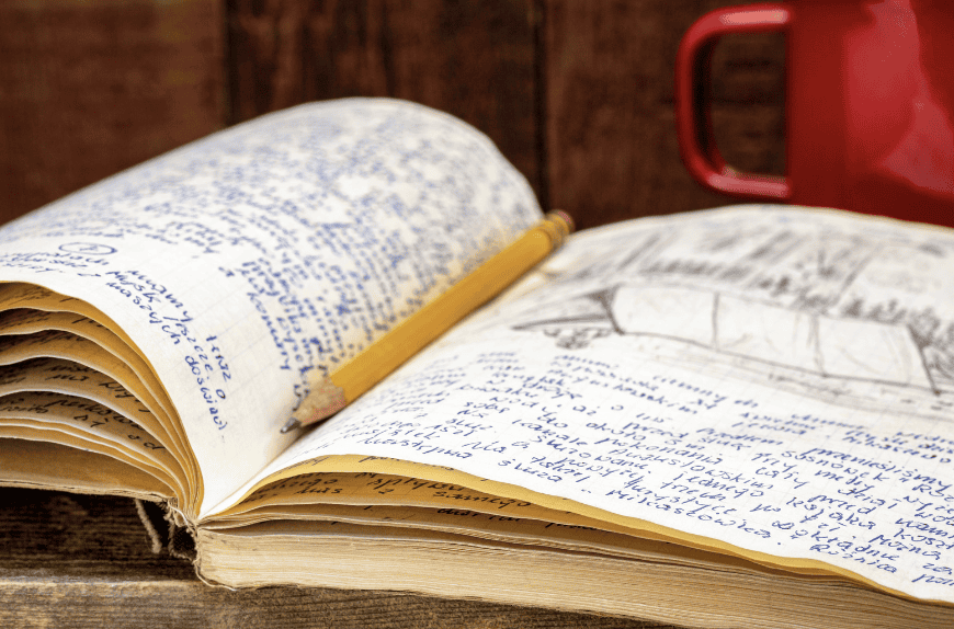 solo camping journaling