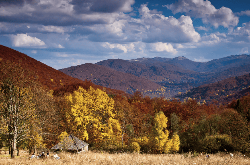 camping in fall 