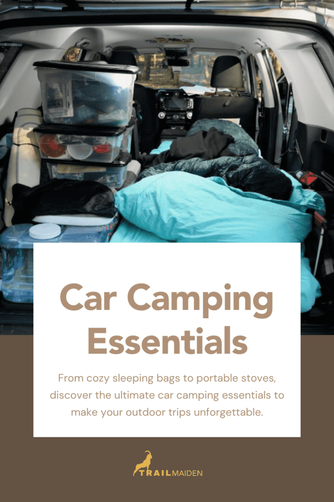 Car Camping Essentials