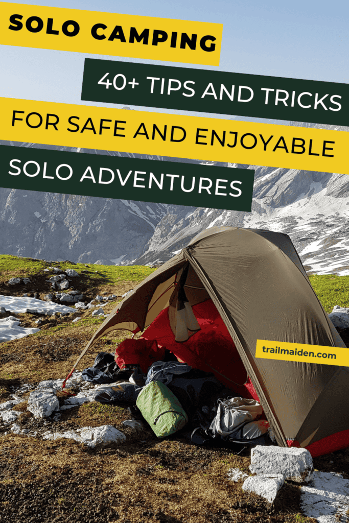 Solo Camping
