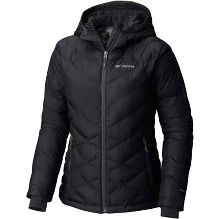 winter hiking clothes columbia-heavenly-hooded-jacket